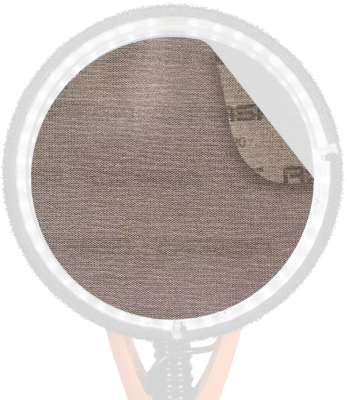 Шлифовальный круг (диск) на сетчатой основе ASPRO D225 мм, P320
